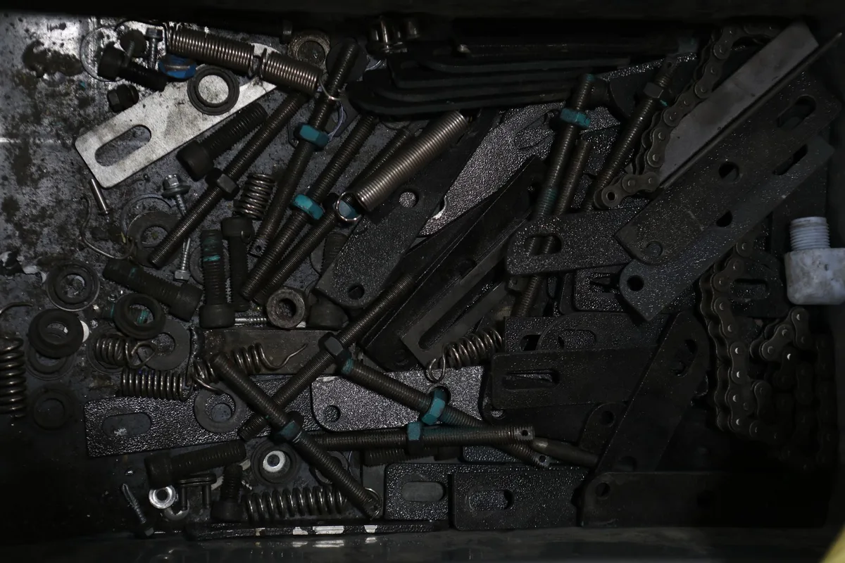cara merawat toko rantai industrial chain maintenance