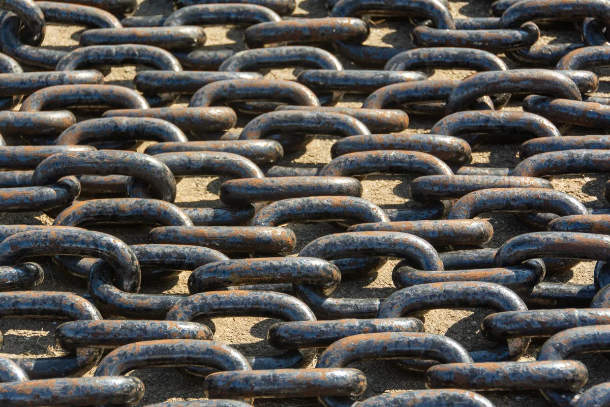 identifikasi cracking link plate pada rantai chain link plate