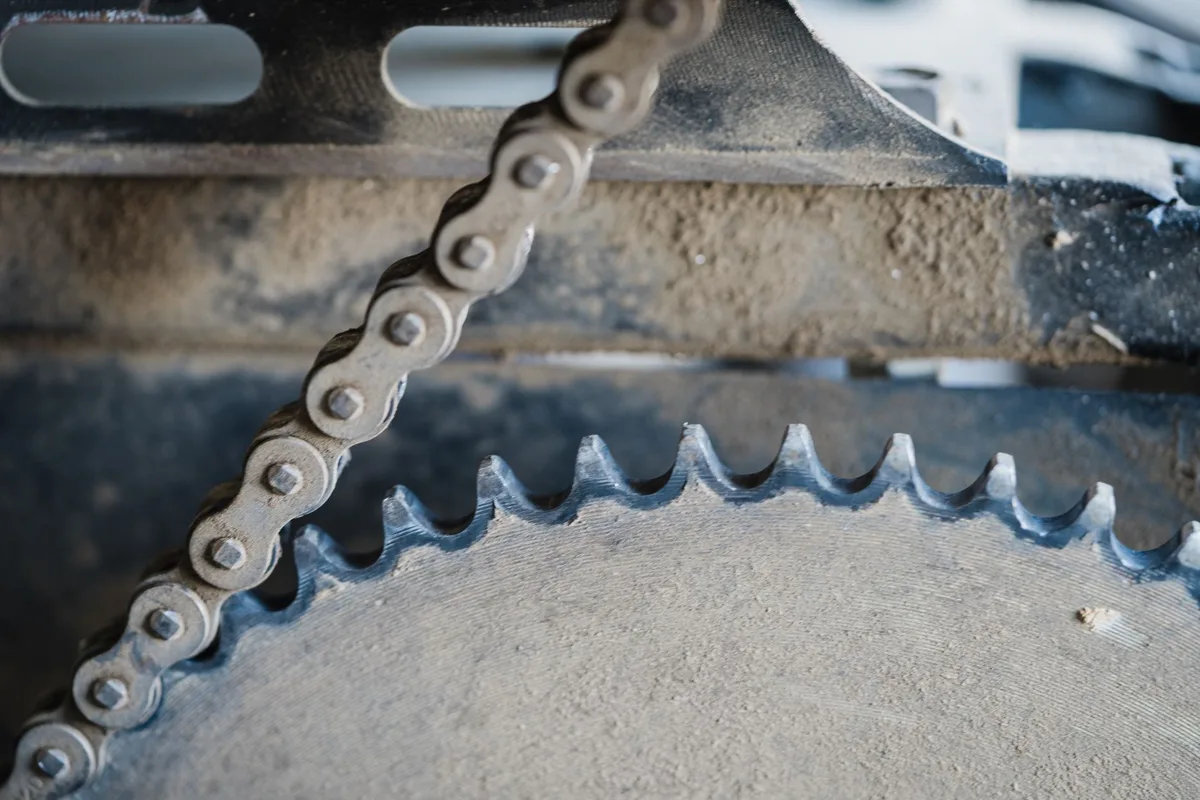 pemilihan sprocket untuk duralink tahan panas industrial paper mill